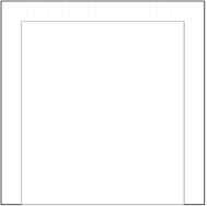 Plan for the small pod size measuring 2.4 by 2.5 metres